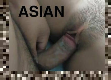 asiatisk, gammal, fitta-pussy, student, fru, amatör, hemmagjord, par, thailändsk, flickvän