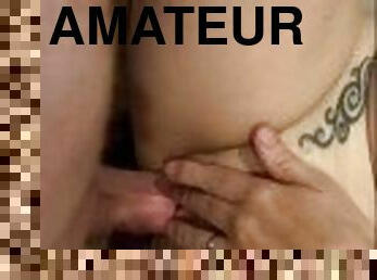 gros-nichons, masturbation, chatte-pussy, amateur, énorme-bite, couple, seins, humide, bite, taquinerie