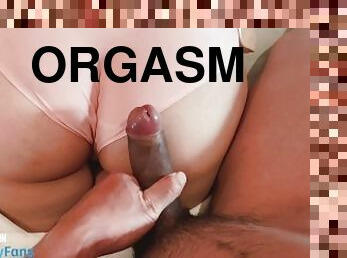 storatuttar, orgasm, fitta-pussy, kvinnligt-sprut, cumshot, gigantisk-kuk, samling, creampie, knubbig, pov