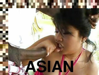 DOWN FOR BBC - Kya Tropic Fat Ass Asian Destroyed By BBC