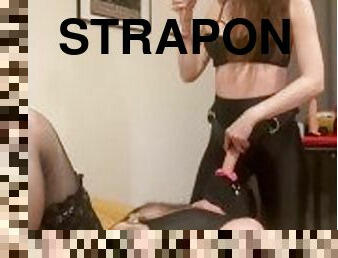 extrem, strapon, muie, adanc-in-gat, bdsm, slclav, taratura, rea, amanta, dominare