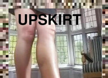 kone, milf, ældre-dato, fødder, upskirt, strømper, britisk, husmor, gift, solo