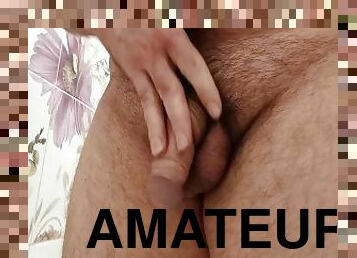 bad, masturbation, pissande, amatör, hemmagjord, juckande, ensam, kuk