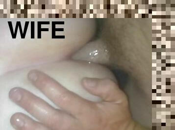 esposa, amador, anal, adolescente, casal, bbw, primeira-vez