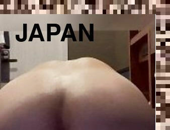 asiatisk, masturbation, anal, gay, japansk, hentai, dildo, ensam