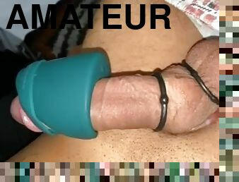 masturbation, amatör, cumshot, gigantisk-kuk, leksak, avrunkning, sprut, ensam, kuk