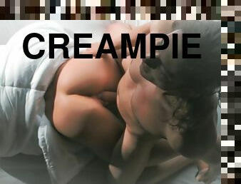 amatör, brudar, gigantisk-kuk, hardcore, hemmagjord, creampie, par, kul, erotisk, kuk