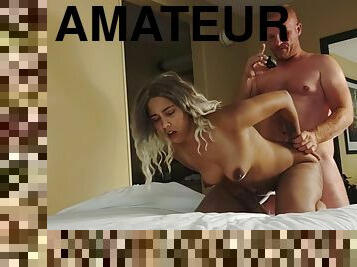 amateur, anal, casting, rubia, hotel, tatuaje