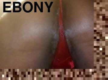Ebony freak piss in her panties and let it drip on her bf dick #BeavisandSluthead