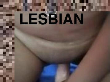 cur, lesbiana, dildo