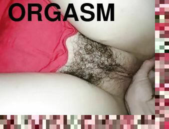 orgasm, fitta-pussy, rysk, amatör, hemmagjord, sprut