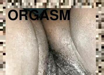 masturbação, velho, orgasmo, cona-pussy, amador, ébona, bbw, jovem18, mais-velho, sozinho