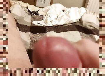 My special video for my fan maddrew - foreskin masturbation and sperm jerk