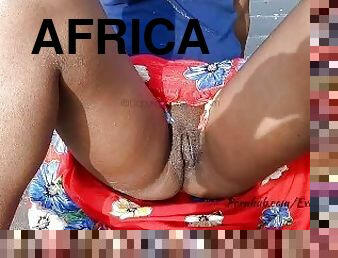 tate-mari, masturbare-masturbation, public, anal, camera, voyeur, tate, exchibitionist, african