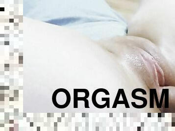 orgasme, vagina-pussy, amatir, cumshot-keluarnya-sperma, sudut-pandang, sperma, ketat, cantik, basah