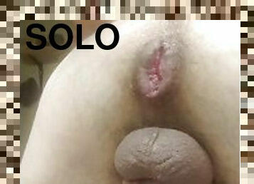 gej, dildo, solo