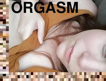BBW Girl Masturbating Fat Pussy Lips Orgasm