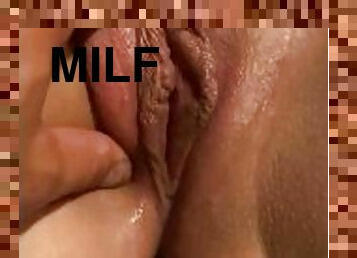 fet, masturbation, orgasm, fitta-pussy, kvinnligt-sprut, amatör, cumshot, milf, creampie, bbw