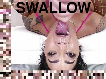 SWALLOWED BADKITTYYY's bombastic blowjob