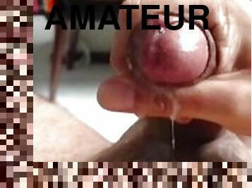 amatör, cumshot, gay, avrunkning, sprut, ensam, verklighet, kuk