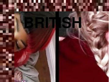 The Great British Blowjob Race - Round 2- Denali Dinklu vs Kinky Blonde Gabie