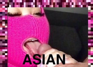 asiatisk, rumpe, store-pupper, amatør, blowjob, stor-pikk, interracial, handjob, par, tattoo