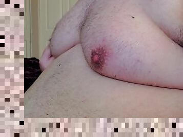 Young Hairy Bear Tits, Sensitive Nipples