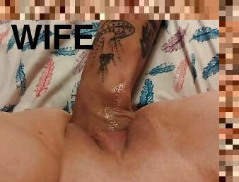 nyrkkinainti, pillu-pussy, vaimo, amatööri, rotujen-välinen, milf, äityli, pov, aviomies, äiti