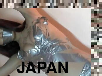 japans, bdsm, fetish, solo, bondage, brunette