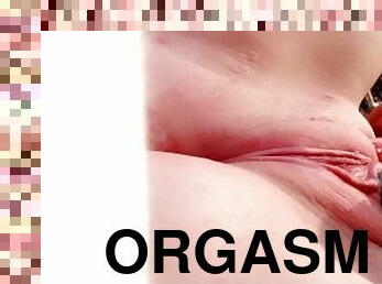 perä, clitoris, masturbaatio, orgasmi, pillu-pussy, amatööri, teini, lelu, tiukka, soolo