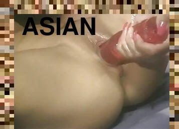 asyalı, göt, büyük-göğüsler, mastürbasyon-masturbation, boşalma, amcık-pussy, fışkıran-su, lezzo, genç, kıç-butt