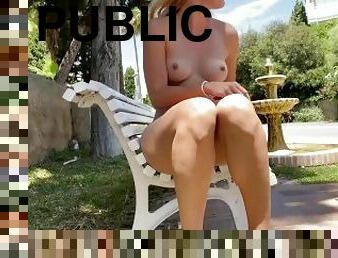 masturbation, public, amateur, bout-a-bout, exhibitionniste, clignotant