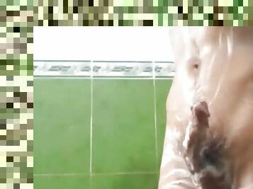asiático, bañando, masturbación, amateur, gay, paja, jóvenes18, corrida, a-solas, filipino