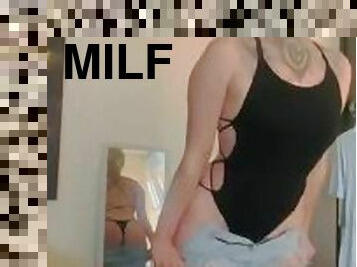 amatööri, typykät, milf, blondi, soolo, tatuointi, kiusaaminen, tangat