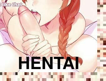 dilettant, anal-sex, spielzeug, tief-in-die-kehle, wc, anime, fantasie, hentai