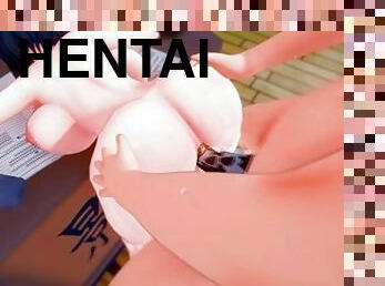 perä, isot-tissit, masturbaatio, pillu-pussy, pov, kiimainen, anime, hentai, rinnat, perä-butt