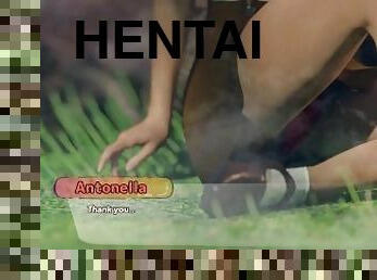 compilation, føtter, anime, hentai