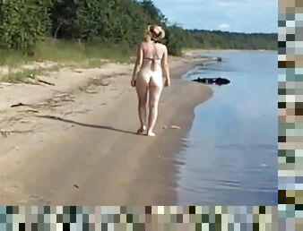 cul, en-plein-air, public, femme, amateur, compilation, cam, plage, voyeur, culotte