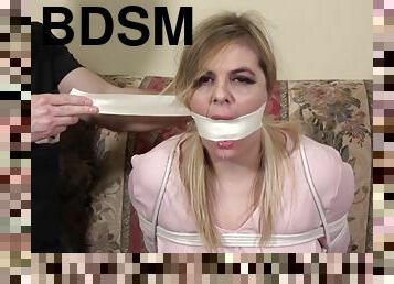 bdsm, blond, utrolig, fetisj, kveling, bondage, dominans, høye-heler