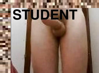 masturbation, publik, student, amatör, pool, ensam