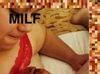 vieux, amateur, fellation, interracial, milf, latina, plus-agée