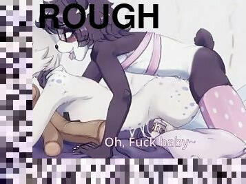 “DOES THAT FEEL GOOD BABYGIRL?” HOT ROUGH FURRY SEX ANIMATION???????? (@berryguild @stitchiot)