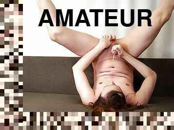 masturbation, amatör, anal, cumshot, leksak, juckande, ansiktssprut, sprut, ritt, dildo