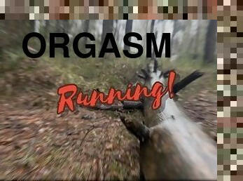 Forest running led to orgasm????????????????