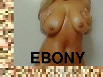 Bad Bitch Ebony Naked Tease  Jinx Vixen