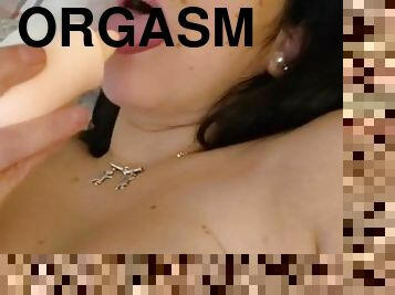 masturbation, orgasm, amatör, mogen, milf, latinska, mamma, avrunkning, bbw, slyna