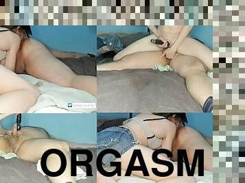 masturbácia, orgazmus, striekanie-squirt, robenie-rukou, bdsm, nohavičky, semeno, gule, kowbojka