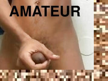 masturbation, amatör, cumshot, gigantisk-kuk, pov, ensam, kuk