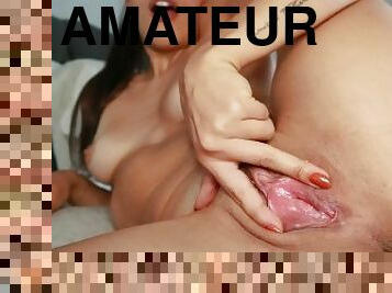 masturbación, coño-pussy, amateur, adolescente, pajeándose, coletas, corrida, traviesa, fetichista, ojete