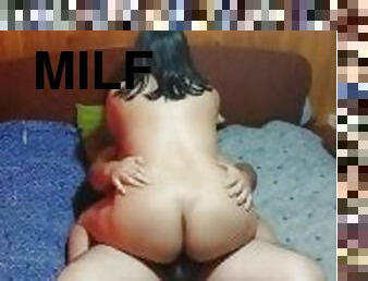 Exquisita montada de milf gordibuena!!! Exquisite chubby milf riding!!!